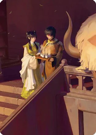Mai and Zuko Art Card (ASTLA-) - Art Series: Avatar: The Last Airbender