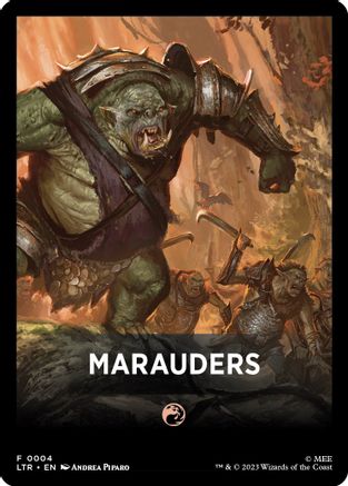 Marauders Theme Card (LTR-004) - Universes Beyond: The Lord of the Rings: Tales of Middle-earth