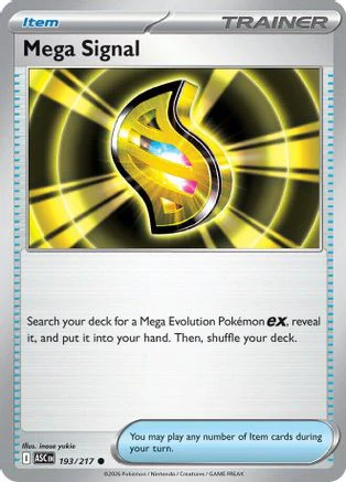 Mega Signal 193  ME Ascended Heroes - Common