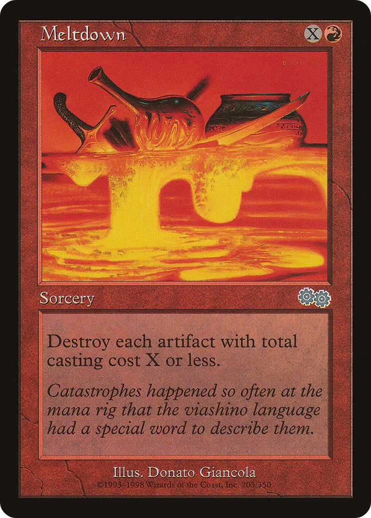 Meltdown (USG-203) - Urza's Saga