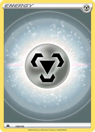 Metal Energy (Texture Full Art) 159/159 - Holofoil Crown Zenith - Ultra Rare