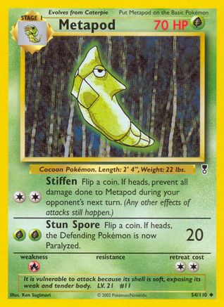 Metapod 054 Legendary Collection - Uncommon