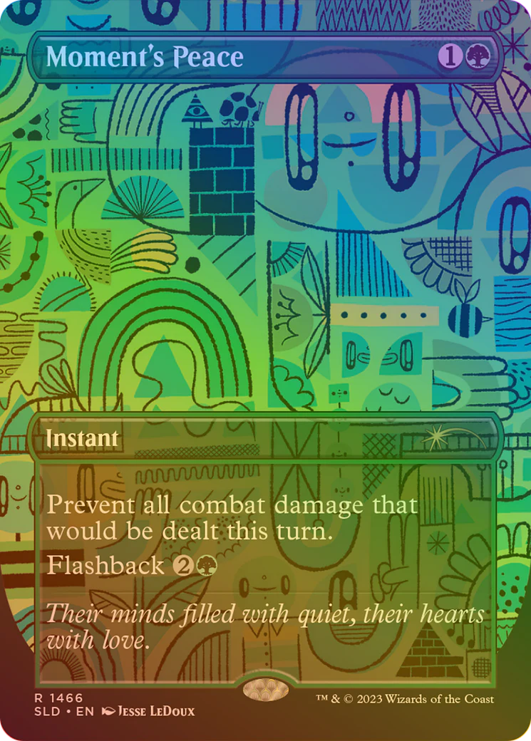 Moment's Peace (SLD-1466) - Secret Lair Drop (Borderless) Foil