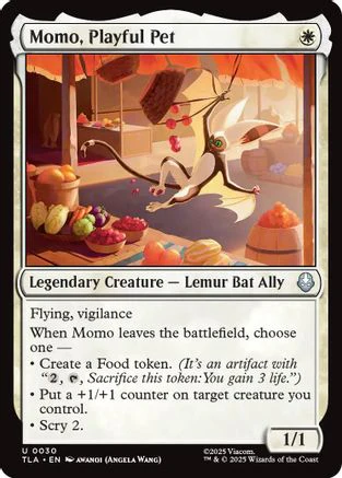Momo, Playful Pet (TLA-030) - Avatar: The Last Airbender