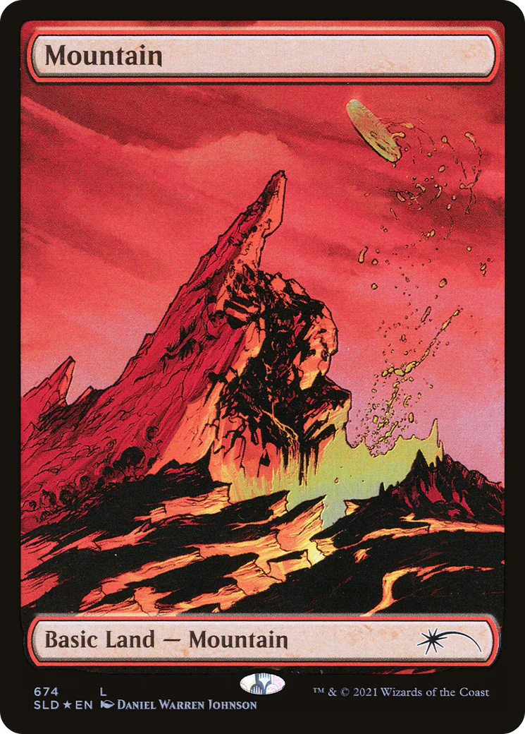 Mountain (SLD-674) - Secret Lair Drop Foil