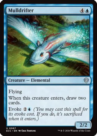 Mulldrifter (ECC-067) - Commander: Lorwyn Eclipsed