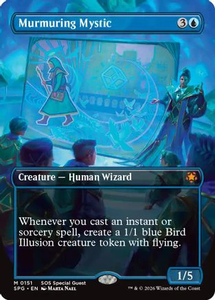 Murmuring Mystic (Borderless) (SPG-151) - Special Guests Foil
