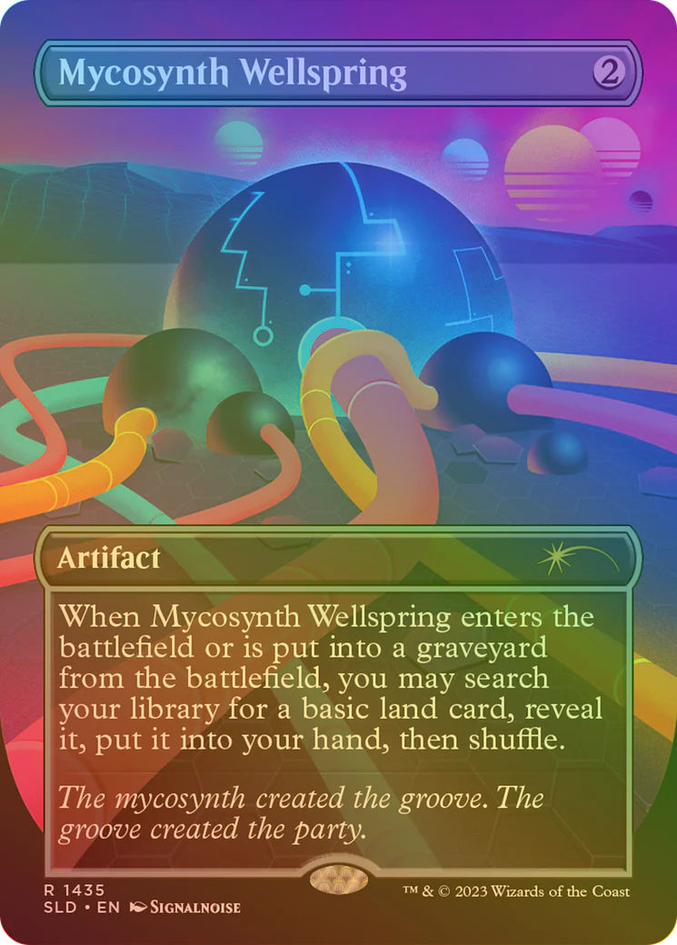 Mycosynth Wellspring (SLD-1435) - Secret Lair Drop (Borderless) Foil