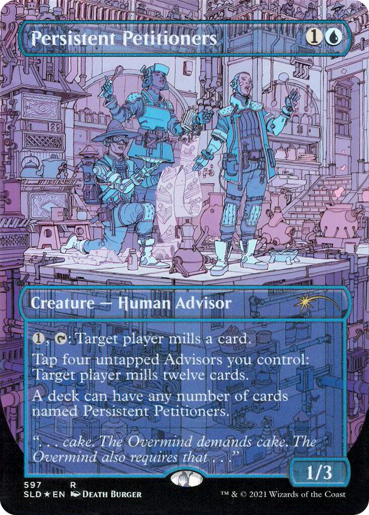 Persistent Petitioners (SLD-597) - Secret Lair Drop (Borderless) Foil