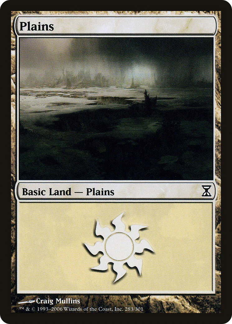 Plains (TSP-283) - Time Spiral Foil