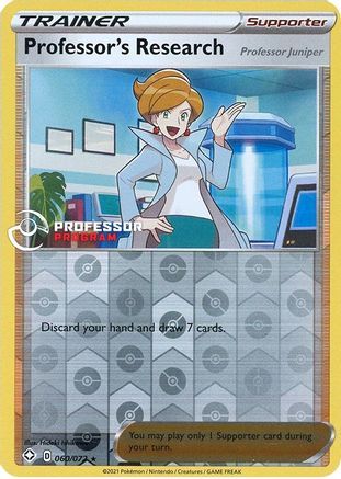 Professor's Research 060/072 - Reverse Holofoil Professor Program Promos - Promo