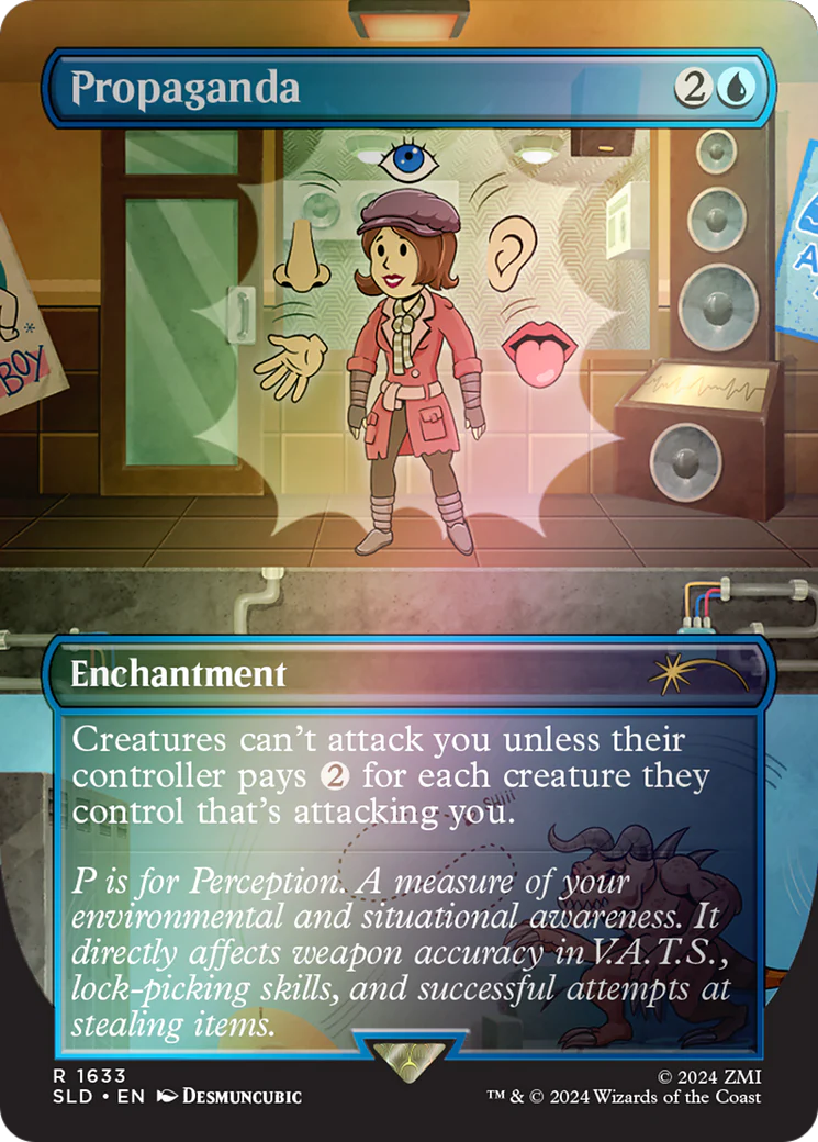 Propaganda (SLD-1633) - Secret Lair Drop (Borderless) Foil