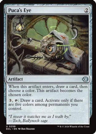Puca's Eye (ECL-259) - Lorwyn Eclipsed Foil