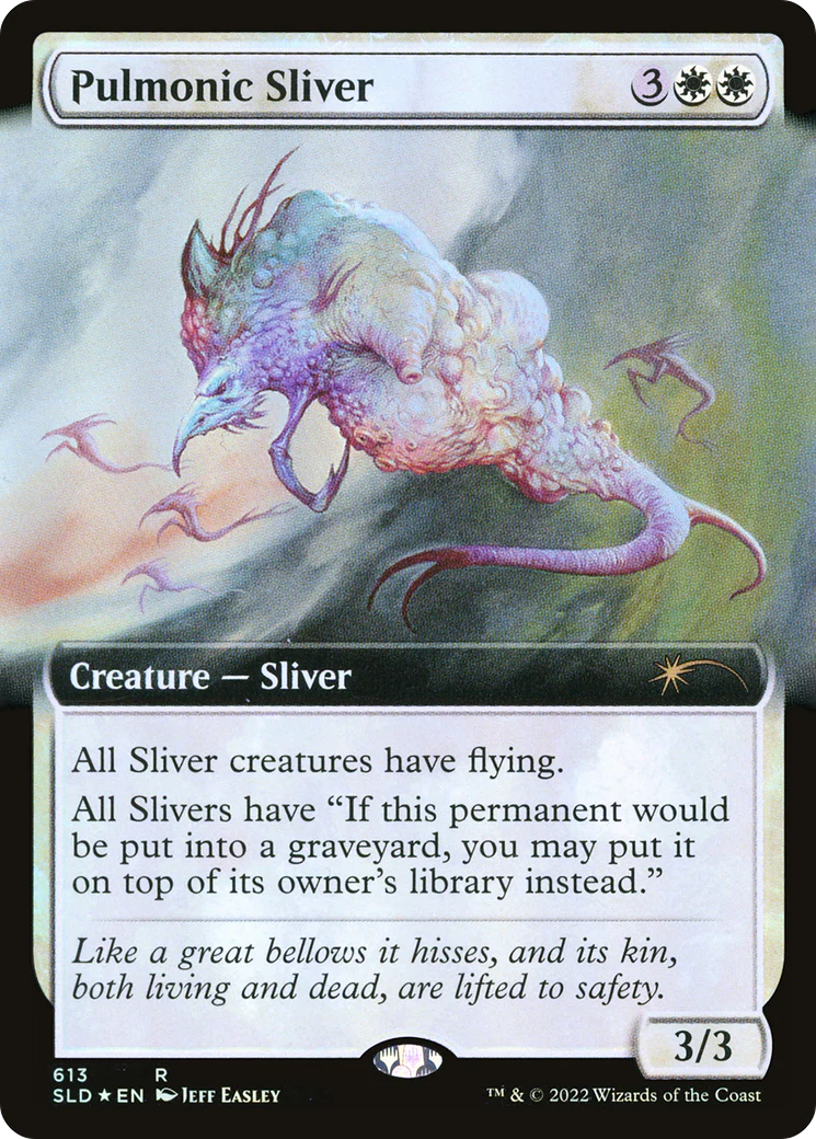Pulmonic Sliver (SLD-613) - Secret Lair Drop: (Extended Art) Foil