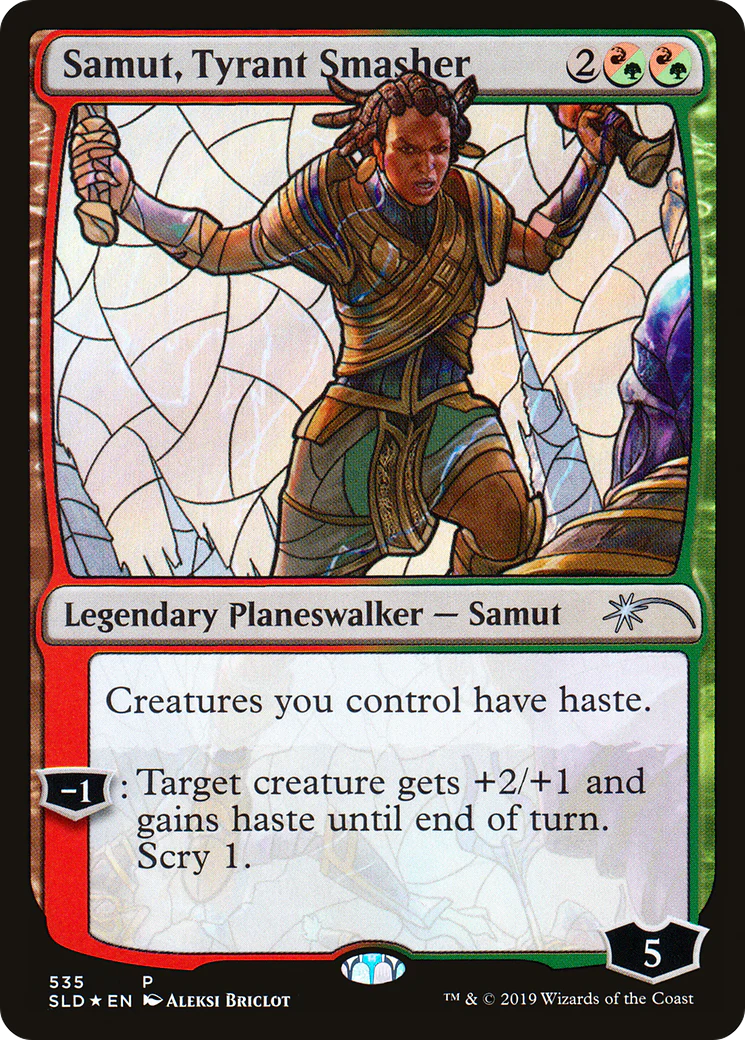 Samut, Tyrant Smasher (SLD-535) - Secret Lair Drop Foil
