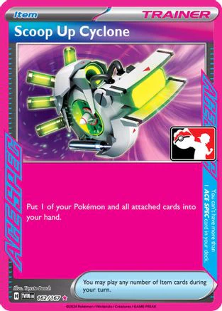 Scoop Up Cyclone 162 - Holofoil Prize Pack Series Cards - ACE SPEC Rare