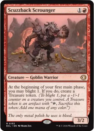 Scuzzback Scrounger (ECL-153) - Lorwyn Eclipsed