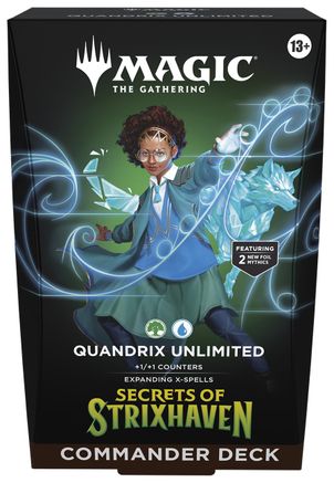 Magic the Gathering: Secrets of Strixhaven - Commander Deck (Quandrix Unlimited)