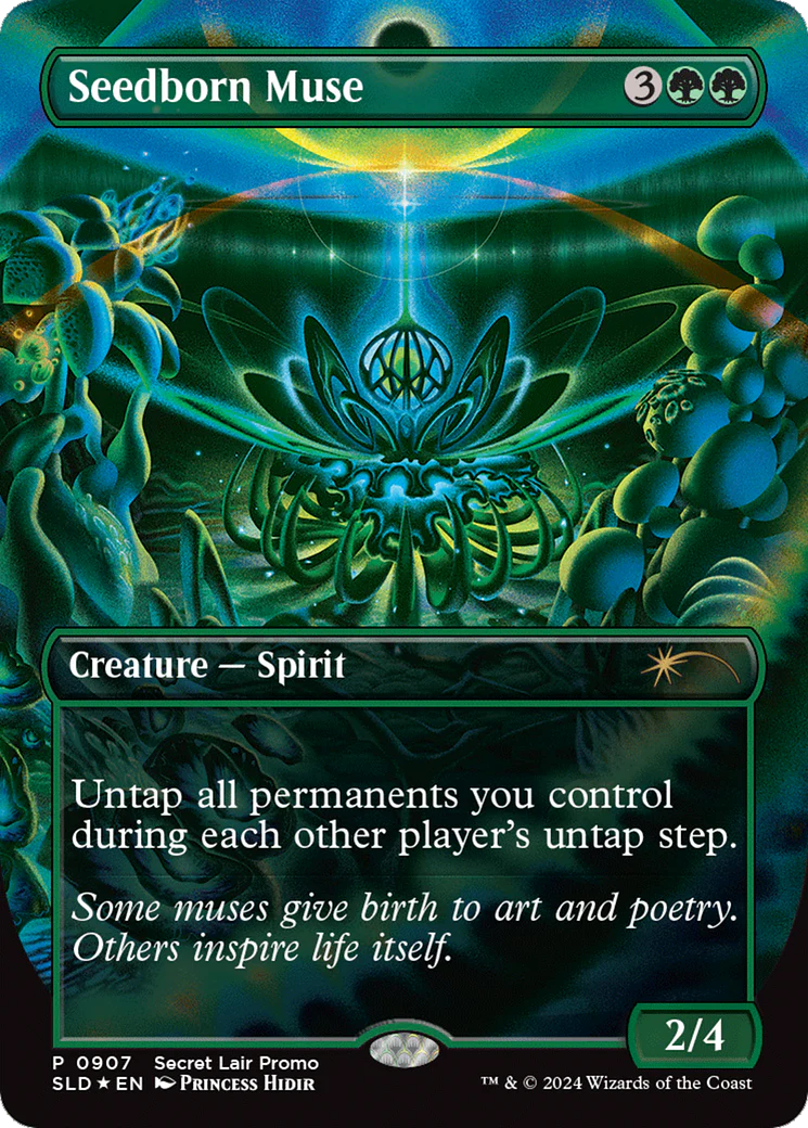Seedborn Muse (SLD-907) - Secret Lair Drop (Borderless) Foil