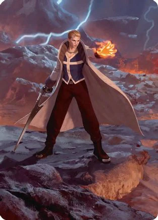 Seifer, Balamb Rival Scene Art Card (ASFIN-010) - Art Series: FINAL FANTASY