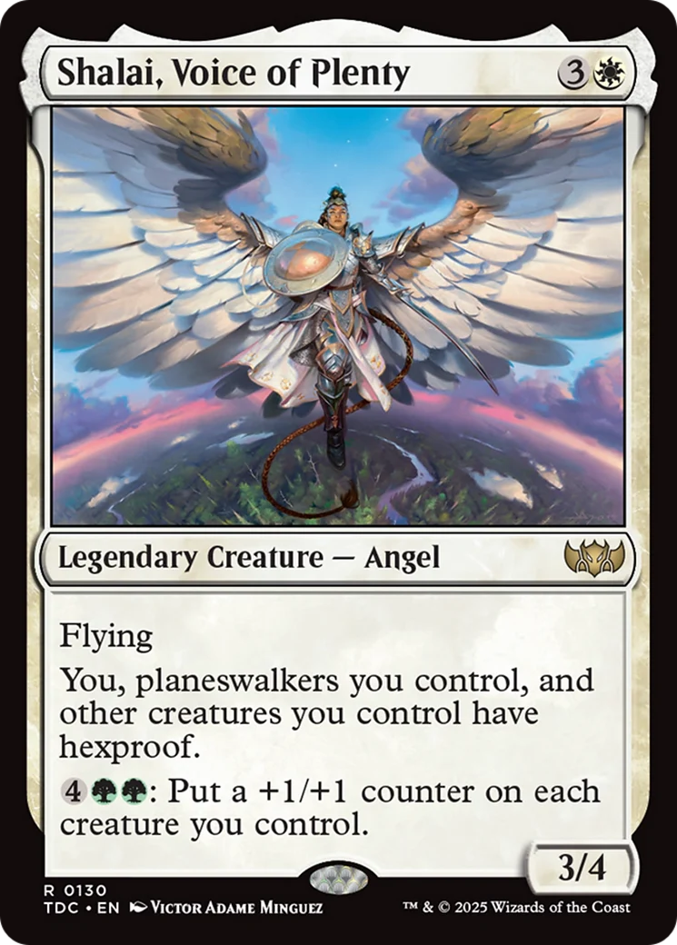 Shalai, Voice of Plenty (TDC-130) - Commander: Tarkir: Dragonstorm