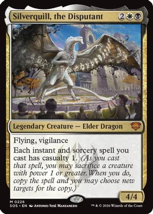Silverquill, the Disputant (SOS-226) - Secrets of Strixhaven Foil