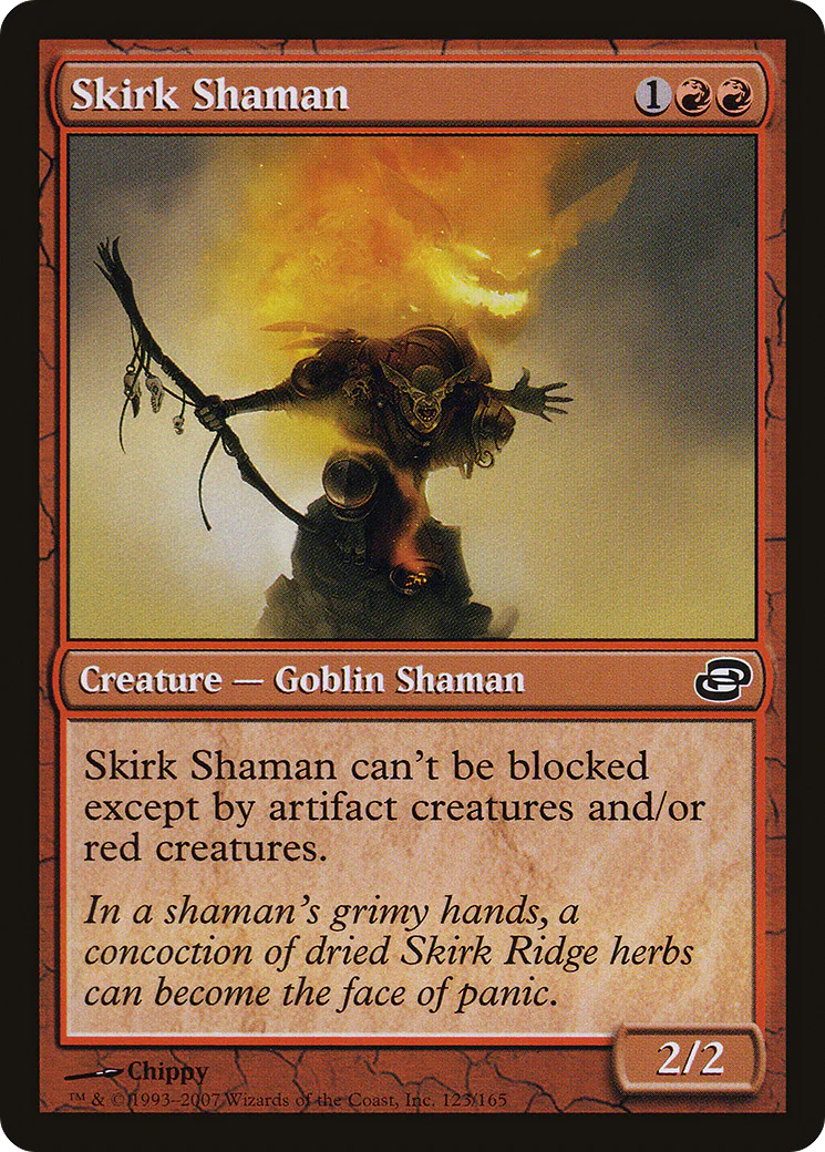 Skirk Shaman (PLC-123) - Planar Chaos: (colorshifted)