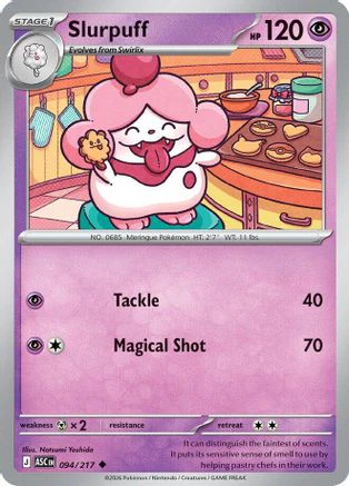 Slurpuff 094/217 ME Ascended Heroes - Uncommon