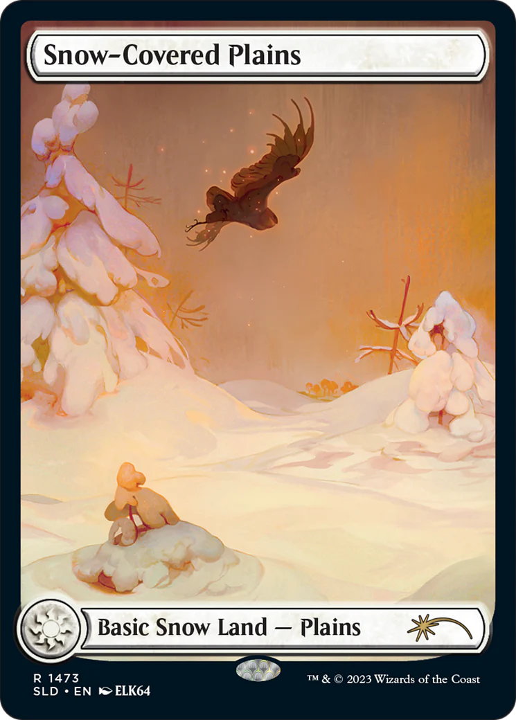 Snow-Covered Plains (SLD-1473) - Secret Lair Drop: (Full Art)
