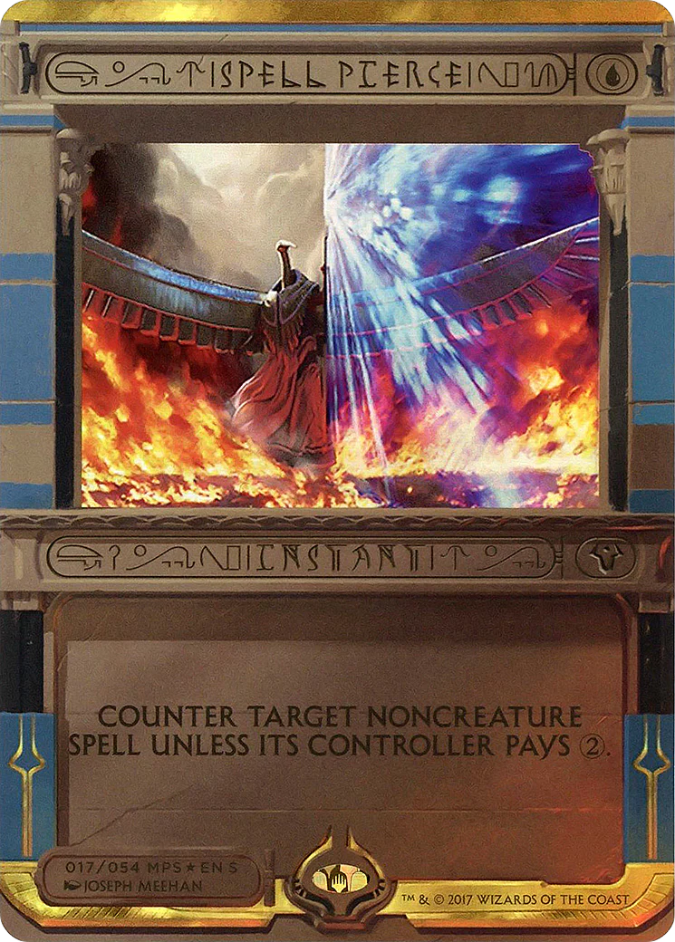 Spell Pierce (MPS2-017) - Amonkhet Invocations (Borderless) Foil