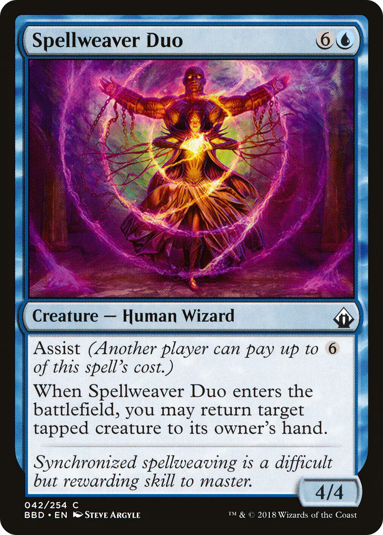 Spellweaver Duo (BBD-042) - Battlebond Foil