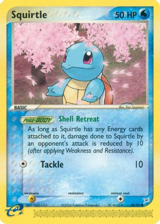 Squirtle 046 Team Magma vs Team Aqua - Common