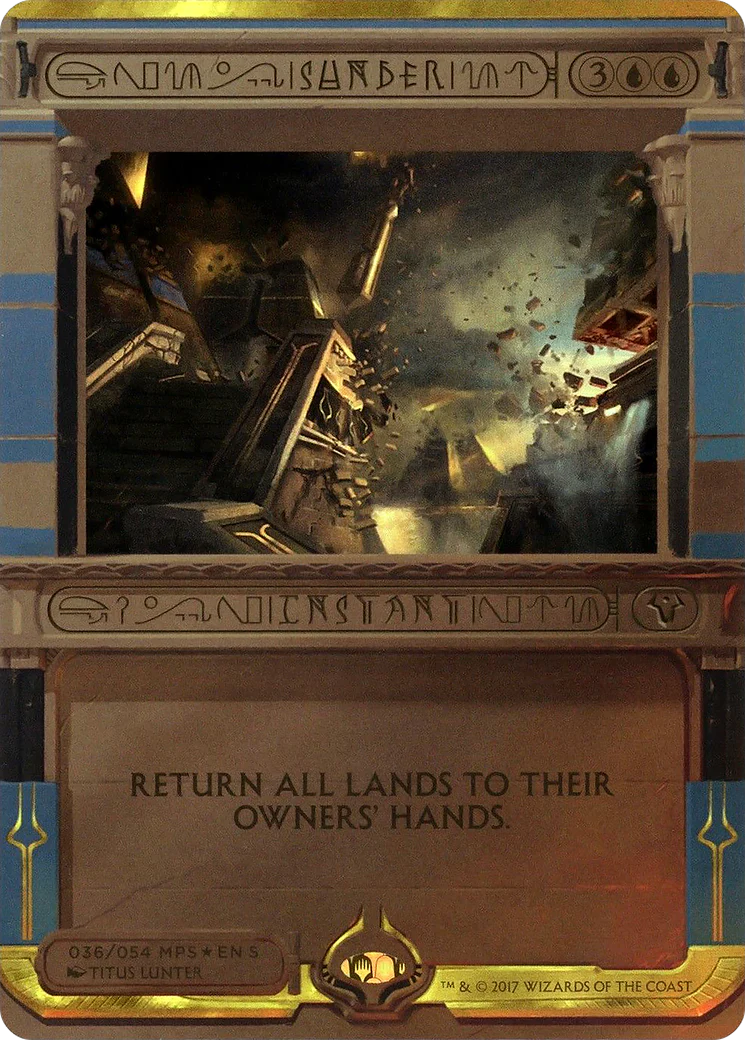 Sunder (MPS2-036) - Amonkhet Invocations (Borderless) Foil