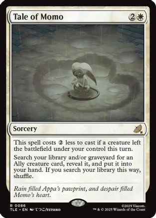 Tale of Momo (TLE-086) - Avatar: The Last Airbender: Eternal-Legal Foil