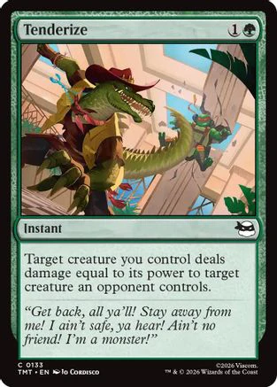 Tenderize (TMT-133) - Teenage Mutant Ninja Turtles Foil