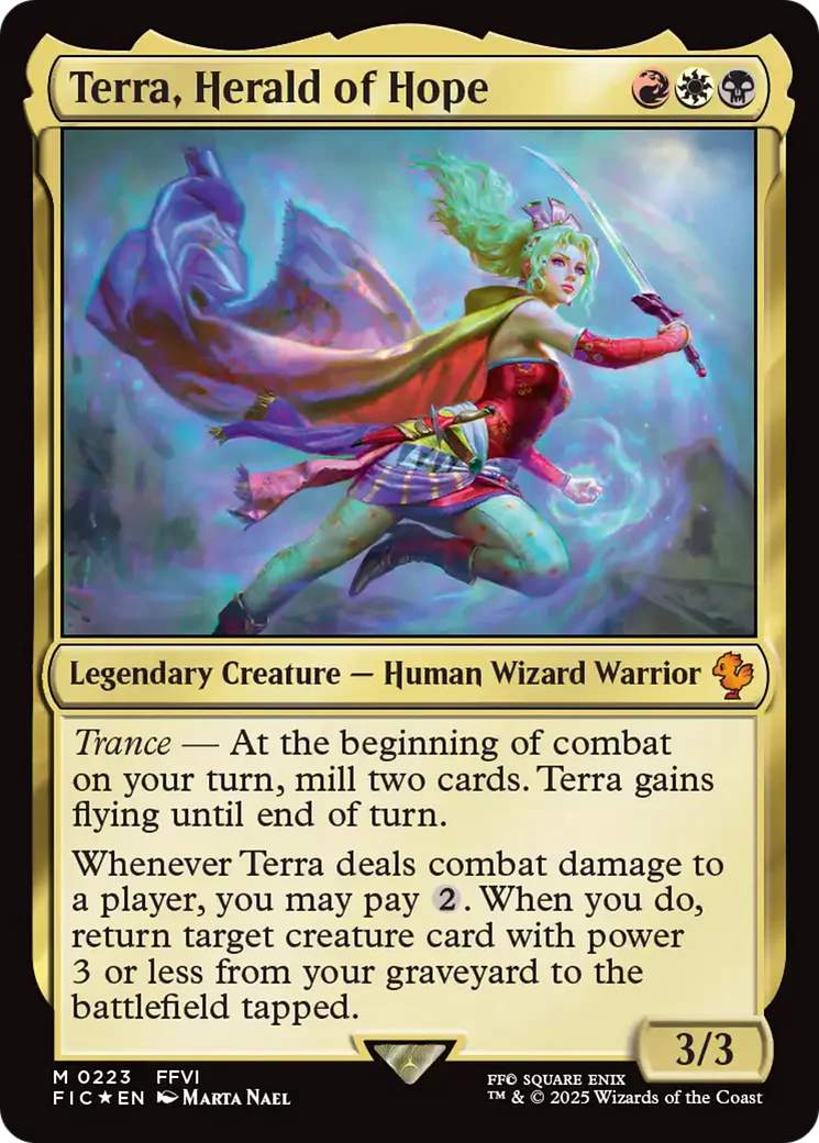 Terra, Herald of Hope (FIC-223) - Commander: FINAL FANTASY Foil