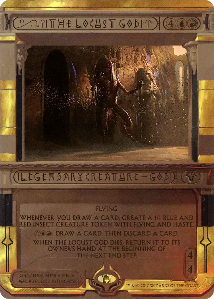 The Locust God (MPS2-051) - Amonkhet Invocations (Borderless) Foil