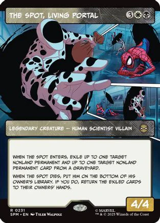 The Spot, Living Portal (Borderless) (SPM-231) - Marvel's Spider-Man Foil