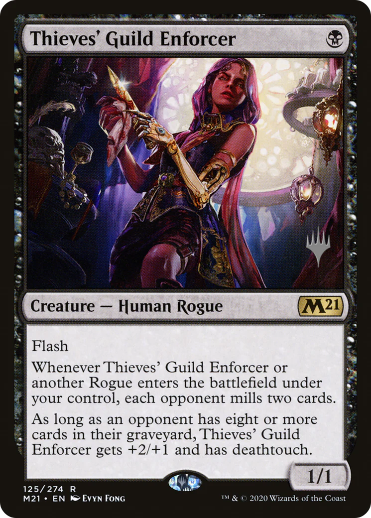 Thieves' Guild Enforcer (PPM21-125P) - Core Set 2021 Promos