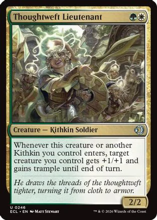 Thoughtweft Lieutenant (ECL-246) - Lorwyn Eclipsed
