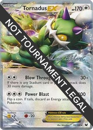 Tornadus EX - 2012 (Zachary Bokhari) 108  World Championship Decks - Ultra Rare