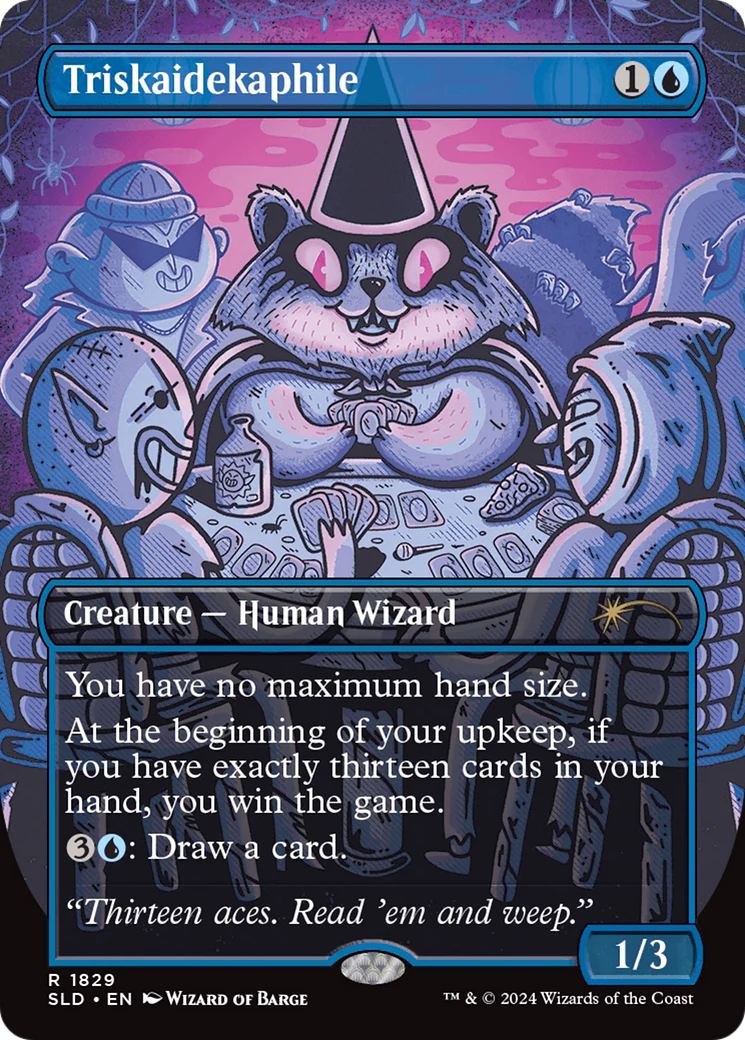 Triskaidekaphile (SLD-1829) - Secret Lair Drop (Borderless) Foil