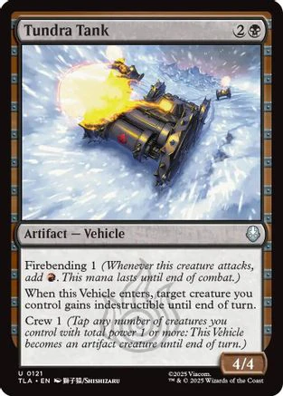 Tundra Tank (TLA-121) - Avatar: The Last Airbender