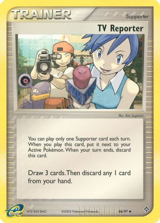 TV Reporter 088/97  Dragon - Uncommon