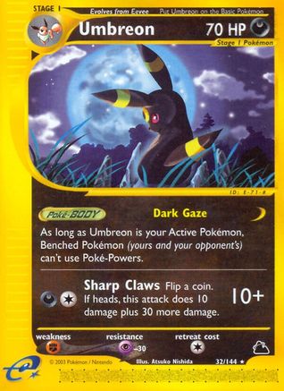 Umbreon (32) 032  Skyridge - Rare