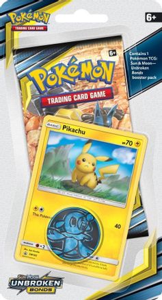 Pokemon: Unbroken Bonds - Single Pack Blister [Pikachu]