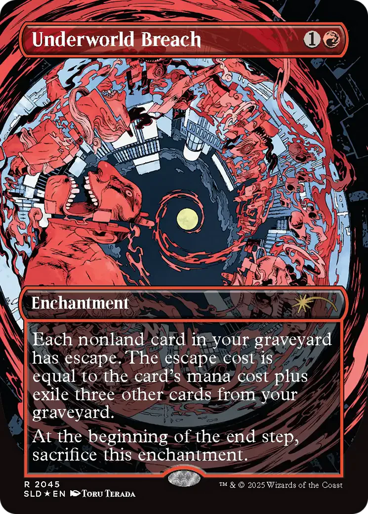 Underworld Breach (SLD-2045) - Secret Lair Drop (Borderless) Foil