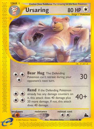 Ursaring 110 - Reverse Holofoil Skyridge - Common