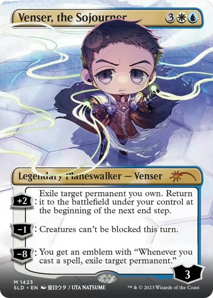 Venser, the Sojourner (SLD-1423) - Secret Lair Drop (Borderless)