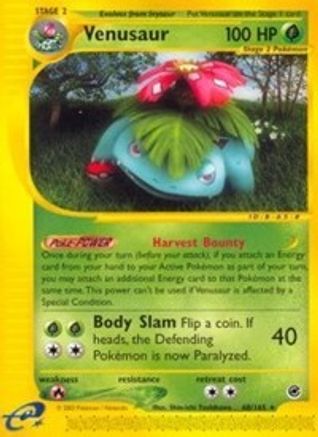 Venusaur (68) 068 - Reverse Holofoil Expedition - Rare